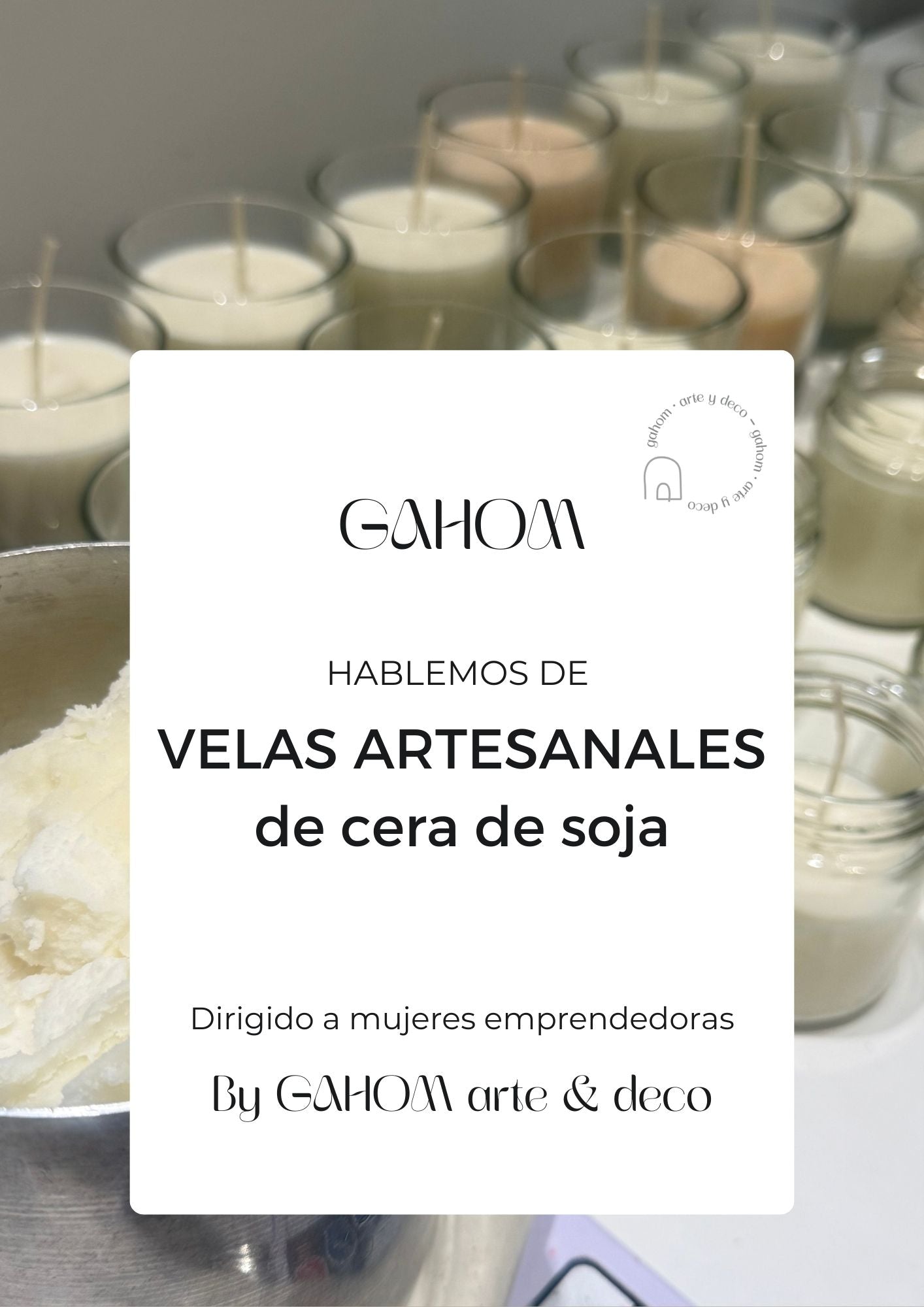 E-book - Velas Aromaticas de Cera de Soja