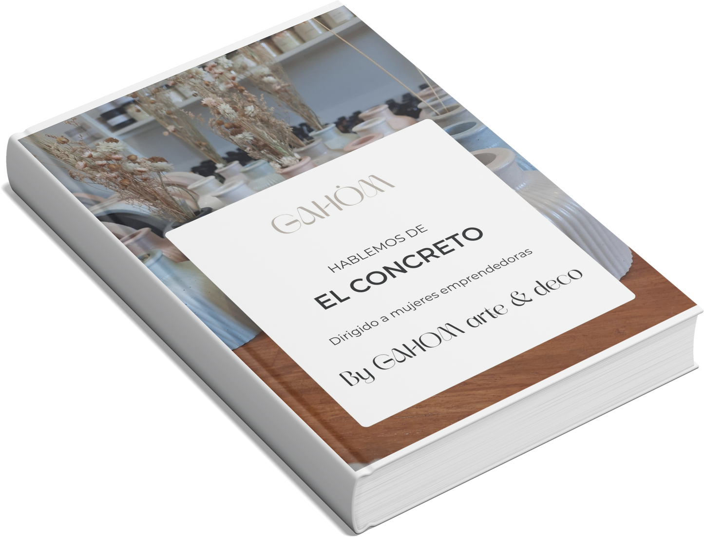 Deco en concreto: Ebook completo+ RE REGALO: acceso a Clases grabadas + BONUS EXTRA!!