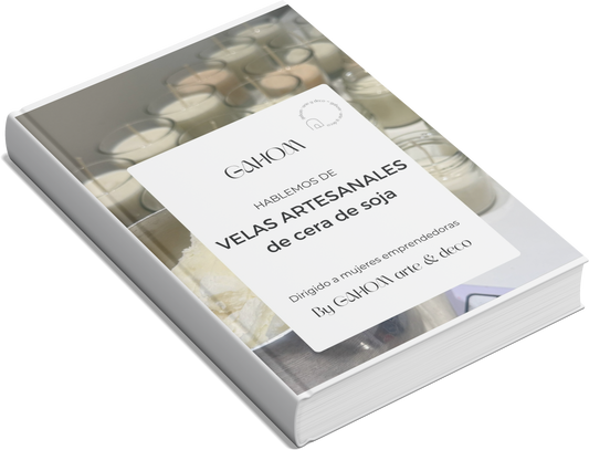 Velas Aromaticas de Cera de Soja: Ebook completo+ RE REGALO: acceso a Clases grabadas + BONUS EXTRA!!